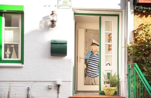 Flensburg Apartment | Ferienwohnung Ankerplatz für 4 Personen im Historischen Kapitänshaus