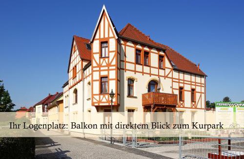 Bad Berka Apartment | Ferienwohnung Auszeit am Kurpark Bad Berka # Balkon # ruhige Lage # gratis Parkplatz & WLAN # Nähe Weimar # Weimarer Land