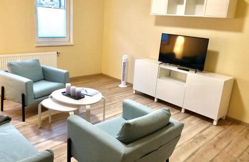 Obstfelderschmiede Apartment | Ferienwohnung 1 Alte Schule F. Fröbel