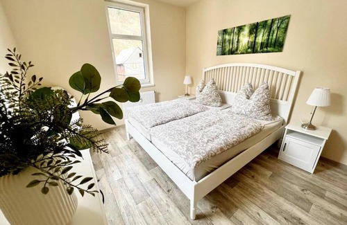 Obstfelderschmiede Apartment | Ferienwohnung 3 Alte Schule Johann CF GutsMuths