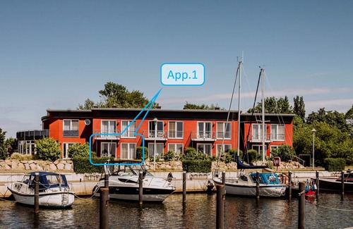 Puddemin Apartment | Ferienwohnung Direkt an der Marina - App. 1