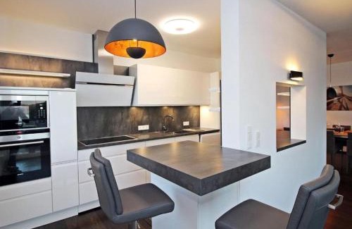 Tulln an der Donau Apartment | Ferienwohnung Donaublick mit Terrasse