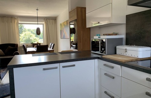 Rheine Apartment | Ferienwohnung Eschendorf mit 1 Schlafzimmer