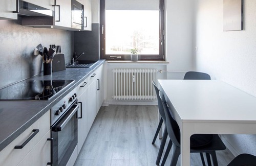 Ebkeriege Apartment | Ferienwohnung Flut, Modern & Liebevoll Eingerichtet, Wlan, Smart TV