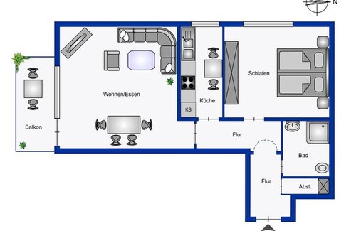 Wyk auf Foehr Apartment | Ferienwohnung Fohrmieten