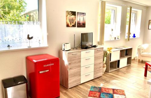 Fetten-Vorstadt Apartment | Ferienwohnung GreifZu Pröger