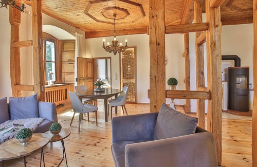 Klosterlangheim Apartment | Ferienwohnung Heuboden mit Zwei Schlafzimmer