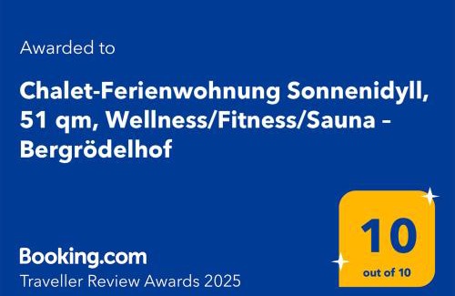 Feilitzsch Apartment | Ferienwohnung im Chaletstil Sonnenidyll 51 qm Wellness Fitness Sauna Bergrödelhof