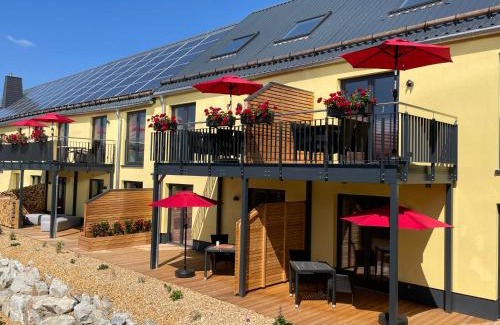 Feilitzsch Apartment | Ferienwohnung im Chaletstil Bergloft 115 qm Wellness Fitness Sauna Bergrödelhof
