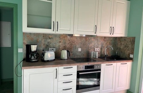 Beelitz Apartment | Ferienwohnung im Spargeldorf Schäpe mit Großer Südwest Terrasse