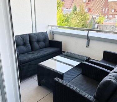 Ahaus Apartment | Ferienwohnung in Ahaus für 6 Gäste mit 2 Bädern und Loggia