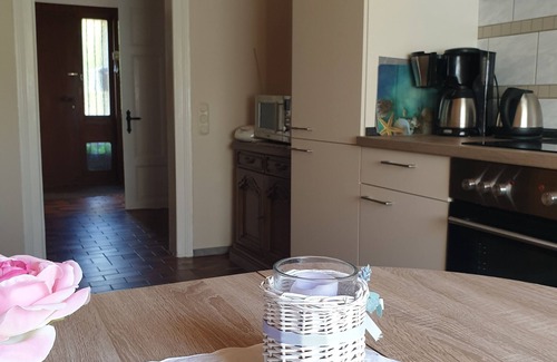 Lehe House | Ferienwohnung in Alleinnutzung mit Garten und Teich, Nähe Sankt Peter Ording
