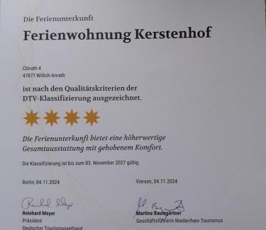 Willich Apartment | Ferienwohnung Kerstenhof