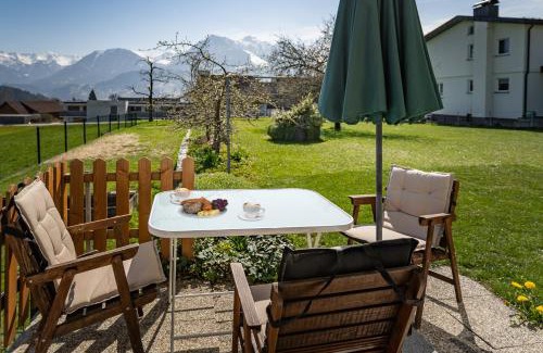 Goefis Apartment | Ferienwohnung Metzler - Blick auf die Berge