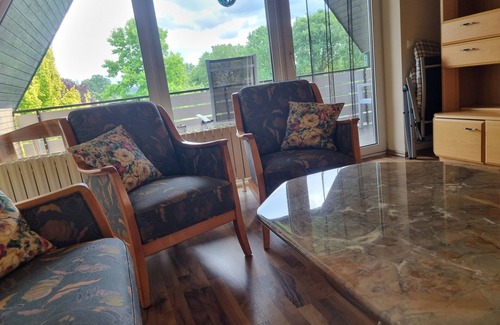 Leeden Apartment | Ferienwohnung mit Balkon im Wunderschönen Tecklenburg, Wanderwege