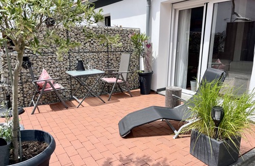 Lichtenfels Apartment | Ferienwohnung mit Ebenerdiger Südterrasse