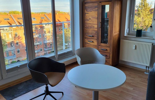 Andreasvorstadt Apartment | Ferienwohnung Panoramablick