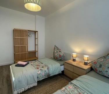Schloßchemnitz Apartment | Ferienwohnung * Pension Luisengrün * Magenta TV Netflix 1Gb/s Internet WLAN/Wifi Waschmaschine