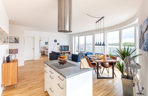 Kappeln Apartment | Ferienwohnung Penthouse Horizont in Kappeln