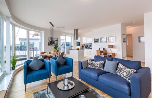 Kappeln Apartment | Ferienwohnung Penthouse Horizont in Kappeln