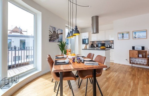 Kappeln Apartment | Ferienwohnung Penthouse Horizont in Kappeln