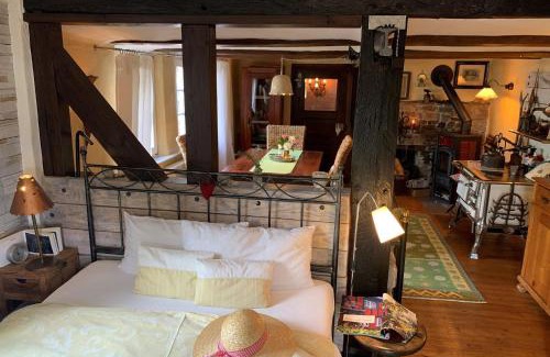 Langenberg Apartment | Ferienwohnung Rotes Fachwerkhaus
