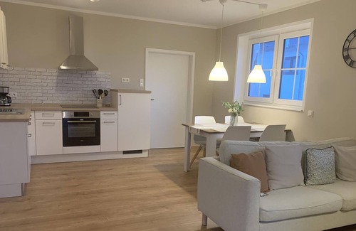Simmertal Apartment | Ferienwohnung Schöne Aussicht - Appartement/fewo, Dusche und Bad, WC, 2 Schlafräum