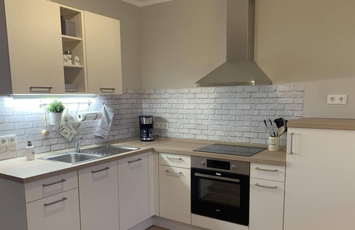 Simmertal Apartment | Ferienwohnung Schöne Aussicht - Appartement/fewo, Dusche und Bad, WC, 2 Schlafräum