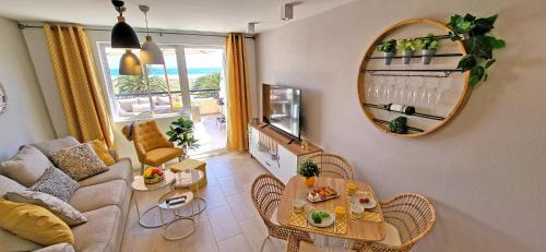 Morro Jable Apartment | Ferienwohnung Sol, Morro Jable, Meerblick, Klimaanlage, Pool
