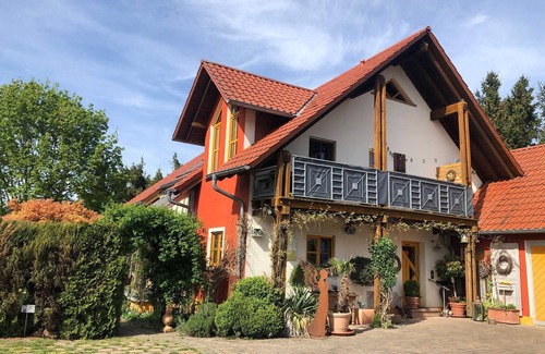 Bottenbach Apartment | Ferienwohnung Sommer - Appartement/fewo, Dusche und Bad, WC, Balkon