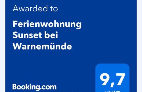 Ortsamt 2 Apartment | Ferienwohnung Sunset bei Warnemünde