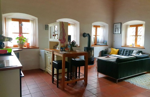 Pittenhart Condo | Ferienwohnung "villa Kunterbunt" am Chiemsee