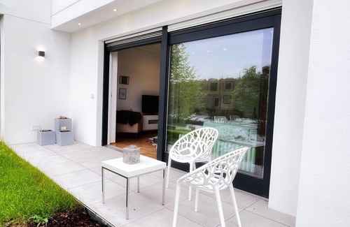 Schweinfurt Apartment | Ferienwohnung Waldblick Schweinfurt mit Terrasse