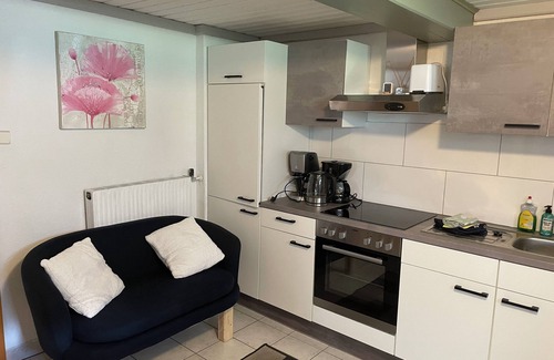 Stall Apartment | Ferienwohnung Wasserfall mit 2 Schlafzimmer und 2 Badezimmer im Erdgeschoss