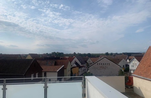 Insheim Apartment | Ferienwohnung Weinbergsblick - Appartement/fewo, Dusche, WC, 1 Schlafraum