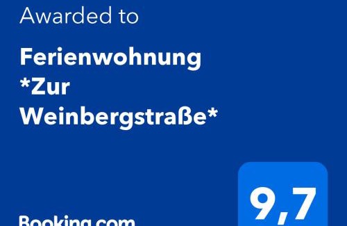 Lauta Apartment | Ferienwohnung *Zur Weinbergstraße*