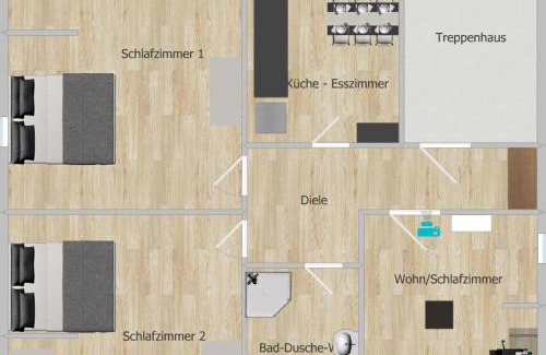 Saarbruecken Apartment | Ferienwohnungen Stella, Adrián