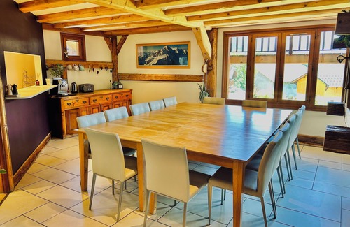 Samoens Ski Chalet | Ferme du Ciel,luxury Alpine Chalet with pool, hot tub, sauna & spectacular views