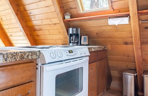 Fern Valley Cabin | Fern Valley, Dog Friendly A-Frame with Fenced Yard & Hot Tub on the Back Deck!
