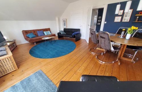 Minden Apartment | FeWo 110qm mit Balkon an Weser/Glacis/City