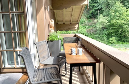 Rottau Apartment | Fewo Bergluft bis 6 Personen, 125qm, 2 Separate Schlafzimmer, Schlafsofa