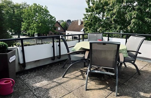 Bad Bentheim Apartment | FeWo Burgblick - with beautiful sun terrace