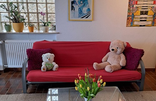Zimmerau Apartment | Fewo für 1-2 Personen mit Kamin und Balkon am Südhang