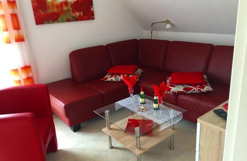 Gruenerdeich Apartment | Fewo Elbblick im Haus Lühegarten