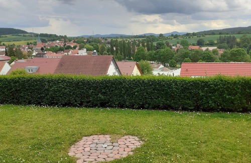Huenfeld Apartment | FEWO in Hünfeld/Mackenzell View of the beautiful Rhön region