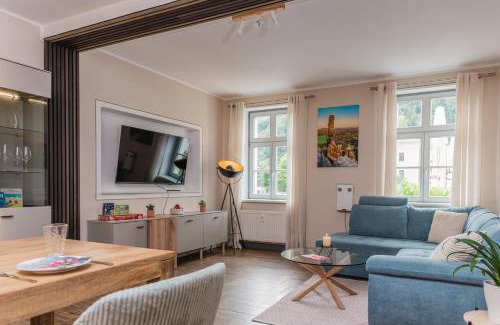 Konigstein an der Elbe Apartment | Fewo mit Parkplatz im Herzen von Königstein