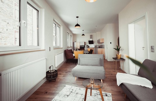 Senheim Condo | Fewo Moselnähe Dachterrasse Top Ausstattung Netflix