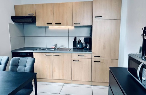 Nordhorn Apartment | Fewo Stadtblick - mit Ausblick auf die Innenstadt