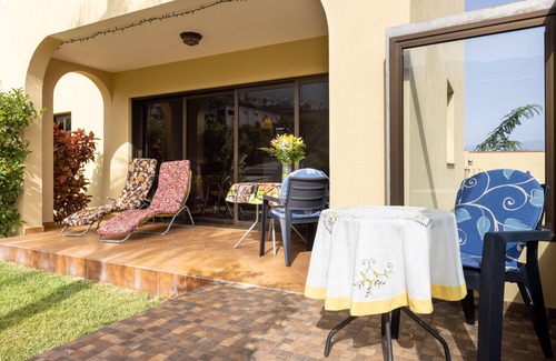 Santa Ursula Apartment | Fewo Vistamar mit Meerblick, Pool, grosser Terrasse und Garten, Grill, Parkplatz und WLAN gratis