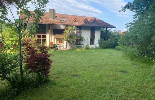 Waldkirchen Apartment | FEWO Waldzauber with covered terrace